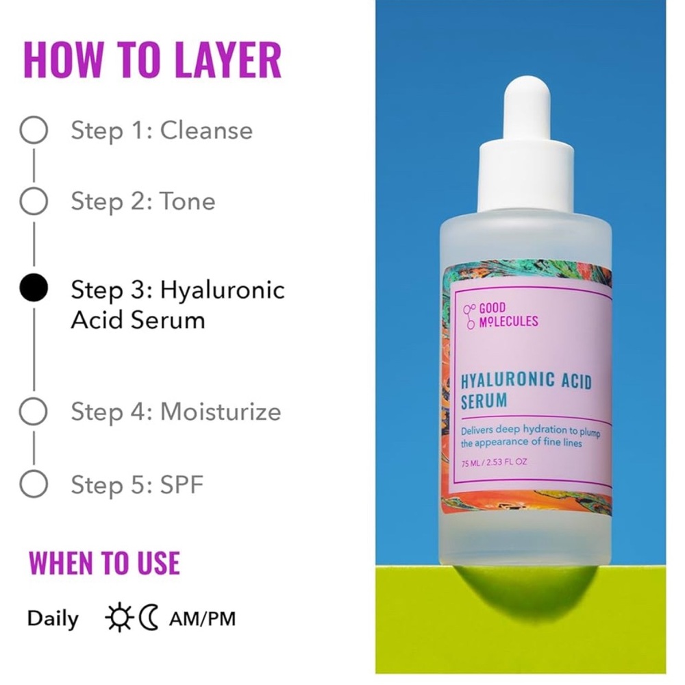 Good Molecules Hyaluronic Acid Serum - Picture 3 of 4